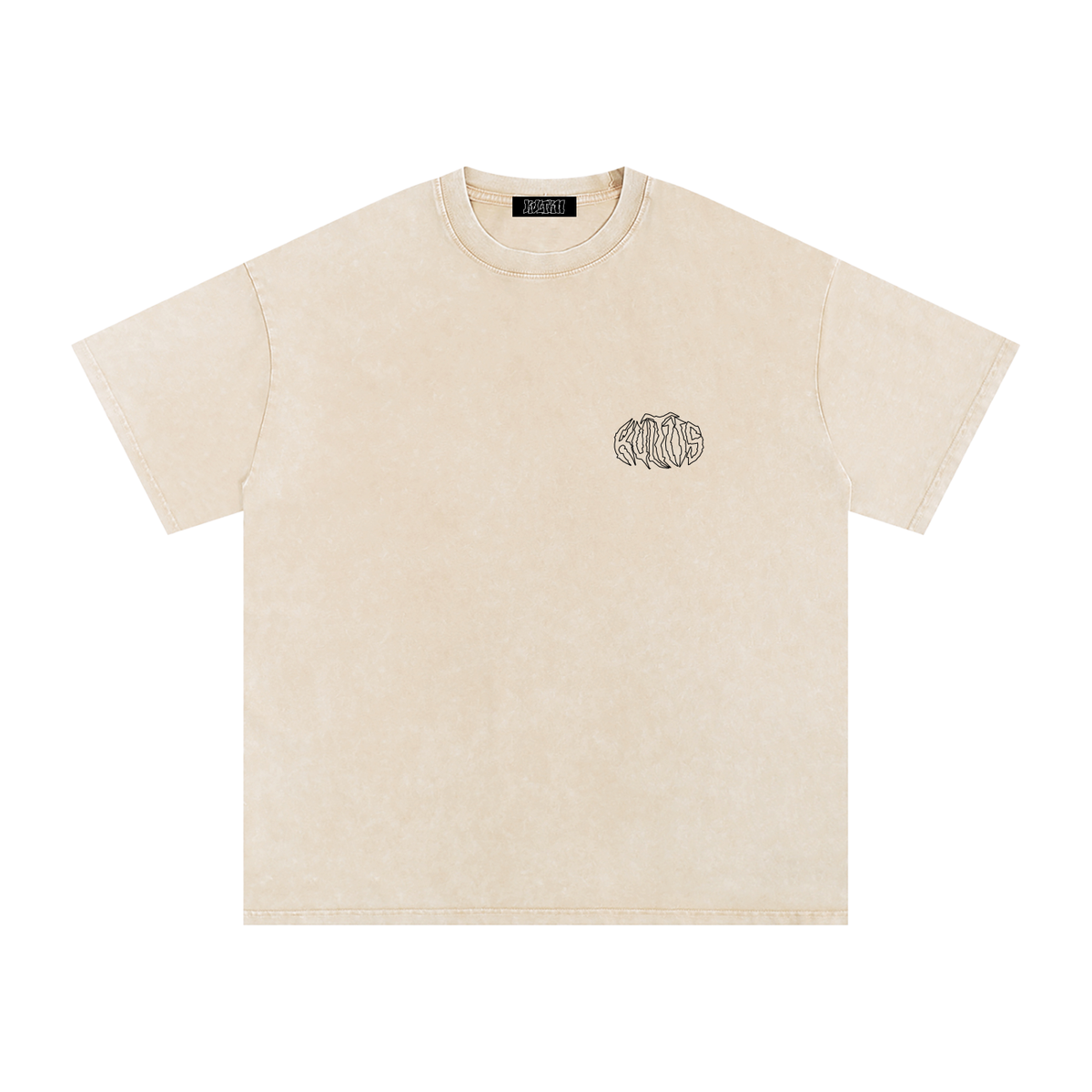 KULT MICRA STONE WASHED TEE COLOURED