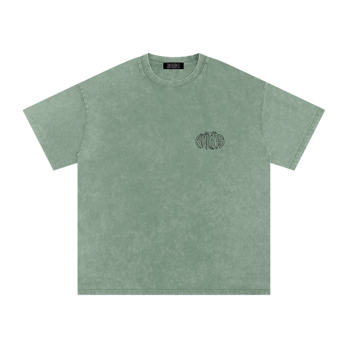 KULT MICRA STONE WASHED TEE COLOURED